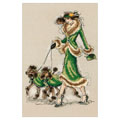 MAIA / 01070 "Prancing poodles" 30 �20 ��
